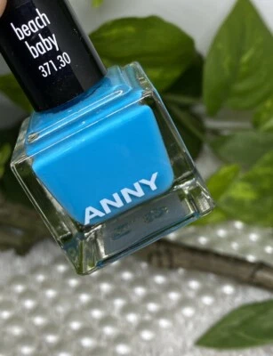 ANNY Nail Polish Nagellack 371.30 BEACH BABY neon blau 9ml *neu*