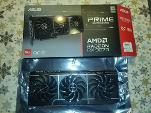 ASUS Prime Radeon Rx 9070 Oc 16GB GDDR6 Pcie 5.0 Grafikkarte - Afbeelding 1 van 5