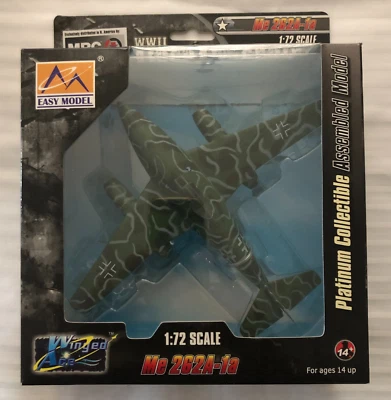 Me 262A-1A Assembled 1:72 Model 2011 Winged Ace MRC WWII German Jet Aircraft - Image 1 of 4