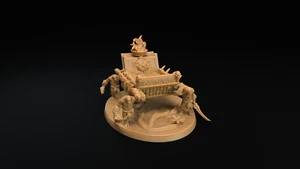 Bobokai Palanquin by Dragon Trappers Lodge | DND | Miniature | RPG | D&D | Set - Picture 1 of 1