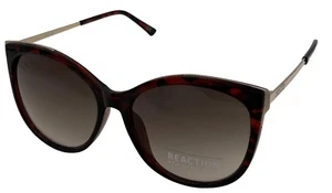 Kenneth Cole Reaction Womens Cat Eye Tortoise Plastic Sunglass KC1381. 52F - Picture 1 of 13