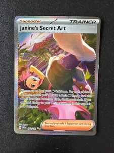 POKEMON TCG - PRISMATIC EVOLUTIONS - JANINE'S SECRET ART 173/131 - Picture 1 of 2