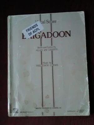 BRIGADOON, VOCAL SCORE, A MUSICAL PLAY, BOOK AND LYRICS BY ALAN JAY LERNER - Image 1 of 4
