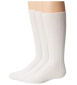 Jefferies Socks Girls White Pack Of 4 Seamless Classic Socks Sz XS 6-11 L56748 - Picture 1 of 3