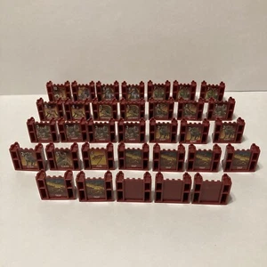 Stratego Replacement Pieces Red Volcandria 2008 MB Games, Complete Army 30 + 3 - Picture 1 of 5