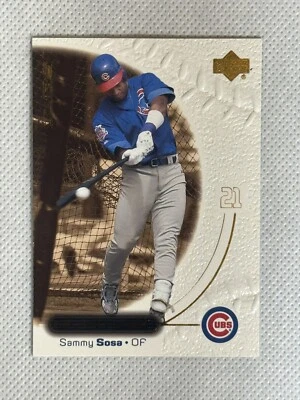 2001 Upper Deck Ovation Sammy Sosa #36 Baseball Card Chicago Cubs - Image 1 of 2