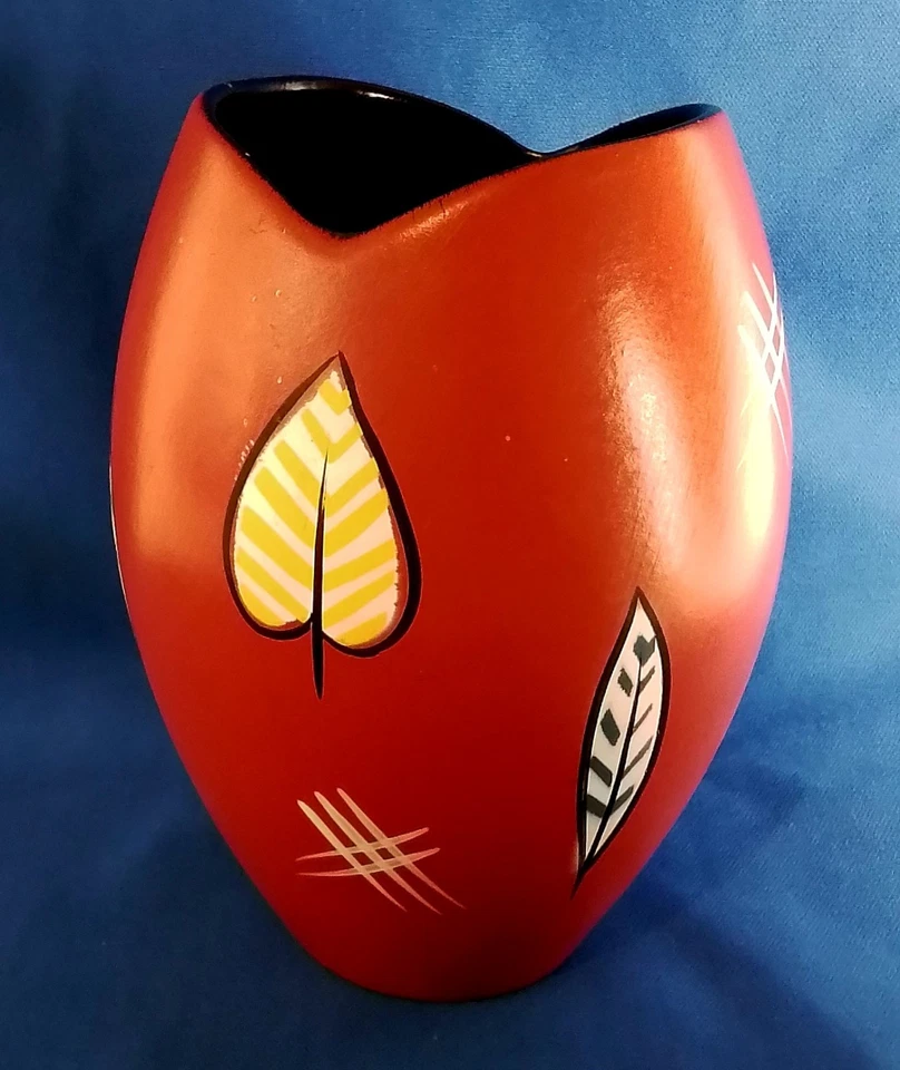 Vintage Art Deco Brentleigh Ware Sandown Pottery Vase; 14.5cm; Made In England - Image 1 of 4