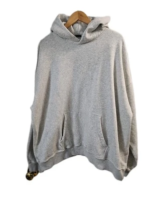 Abercrombie & Fitch Essential Popover Hoodie Men’s Size XL Gray Oversized - Image 1 of 4