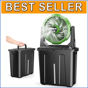Versatile Outdoor Misting Fan with 20000mAh Battery - Ideal for Holidays & Home - Picture 1 of 9
