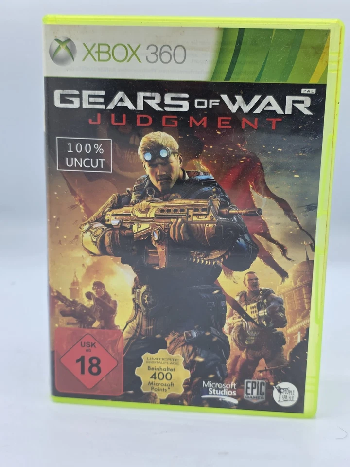 Gears of War: Judgment • Microsoft Xbox 360 • Zustand gut • OVP • getestet - Image 1 of 3