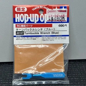 Tamiya 49197 Turnbuckle Wrench Blue Aluminum RC TRF EVO TA02 TB01 TA04 Vintage - Picture 1 of 4