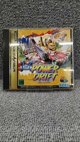 SEGA Power Drift Retro Video Game for Sega Saturn Used & Complete