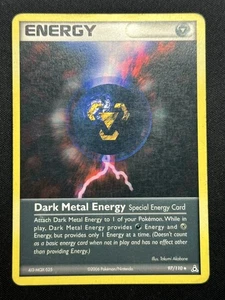 Dark Metal Energy Holon Phantoms 97/110 Pokemon Card MP - Picture 1 of 2