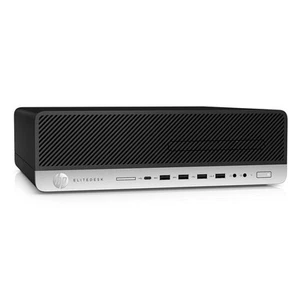 HP EliteDesk 800 G5 SFF i5-9500 16GB DDR4 256GB NVMe AMD Radeon Pro RX6400 WiFi6 - Afbeelding 1 van 10