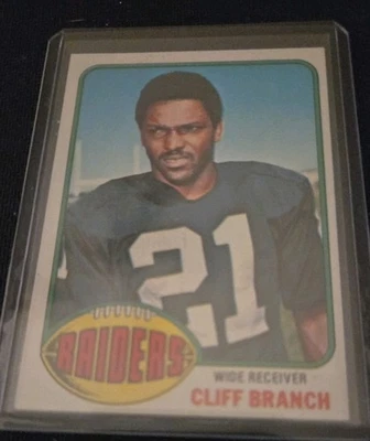 1976 Topps - Cliff Branch #173 - Image 1 of 2