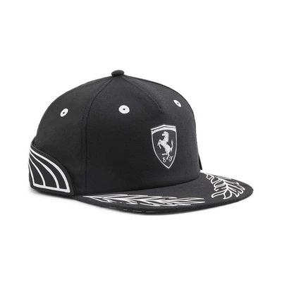 Gorra de ala plana PUMA Scuderia Ferrari Joshua Vides para hombre talla OSFA atlética informal Foto 1 de 2