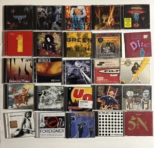 37 cd lot rock Soundgarden Bangle Metallica Stone Temple 10,000 Maniacs AC/DC - Imagen 1 de 10