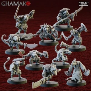 Ashigaru Rats compatible skaven - Imagen 1 de 1