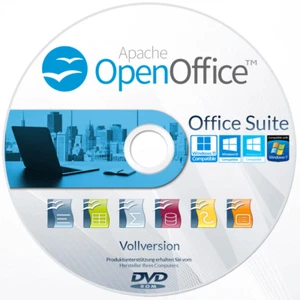 OPEN OFFICE SUITE BÜRO TEXTVERARBEITUNG TABELLEN PRÄSENTATION ZEICHNEN WINDOWS - Bild 1 von 1