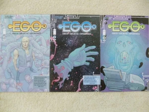 Lote de 3 cómics EGO #1-3 Imagen retorcida futuro lejano épico Tierra Galactic Operativo - Imagen 1 de 1