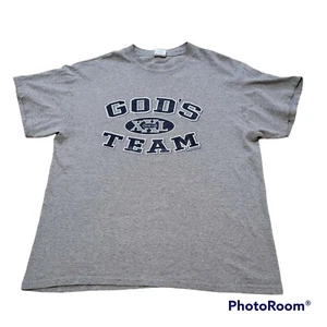 Vtg 90s Y2K Gods Team 3:16 Delta Sz L Messiahs Messengers - Picture 1 of 5