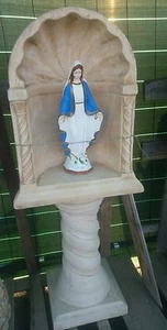 nicchia grotta cupola cappella colonna no statua madonna - Foto 1 di 1