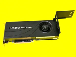NVIDIA GeForce RTX 4070 12GB GDDR6X Turbo AI Deep Learning Grafikkarte - 71G00 - Bild 1 von 4