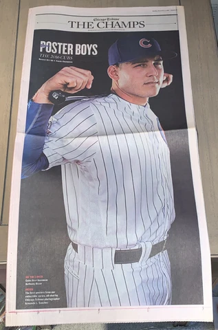 Chicago Tribune - Cubs World Series Posters - November 6, 2016 Cover