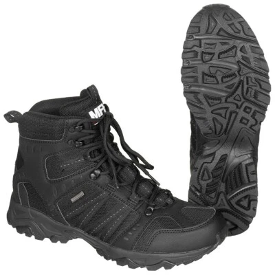 MFH Combat Boots Tactical Trekking Outdoor Unisex Black — 第 1/2 张图片