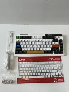 KZZI K75 PRO Wireless Mechanical Keyboard, 75% RGB - Triple Mode Linear Switches - Picture 1 of 8