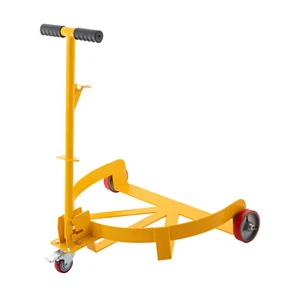 55 Gal Drum Dolly Heavy Duty Barrel Cart 2000lbs with Swivel Casters Steel - Picture 1 of 21