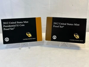 Juego de prueba de moneda de $1 presidencial 2012 de la Casa de la Moneda de los Estados Unidos (bonificación: Juego de prueba de moneda de $1 de la Casa de la Moneda de los Estados Unidos 2012) - Imagen 1 de 6