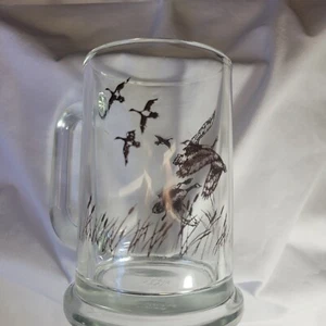 Vintage 1982 Avon Flying Ducks/Gänse Bierstein/Krug Klarglas - Bild 1 von 10