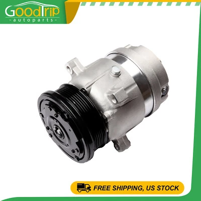 New AC Compressor For 1998-2003 GMC Sonoma Chevrolet S10 98-00 Isuzu 2.2L - Image 1 of 4
