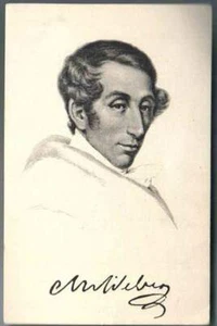 German composer CARL MARIA VON WEBER. Vintage postcard - Picture 1 of 2