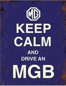 Keep Calm and Drive an MGB fridge magnet (og) - Picture 1 of 1