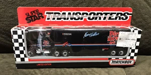 Super Star Transporters - Kenny Wallace - #40 - Dirt Devil - Streichholzschachtel - 1992 Neu - Bild 1 von 2