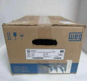 WEG HP04P56C ELECTRIC MOTOR .7518ES3E56C-S 208-230/460 1750 RPM - Picture 1 of 6