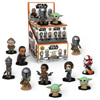 Funko Pop Mandalorian Figurine Mystery Minis Star Wars Assorted Vinyl Figure - Image 1 of 2