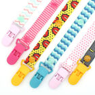 Comfortable Material Pacifier Cute Baby Clips Chain Dummy Clip Holder Nipples LI
