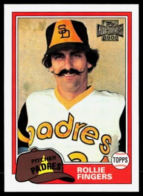 Rollie Fingers 2002 Topps Archives #18 NMT - Image 1 of 2