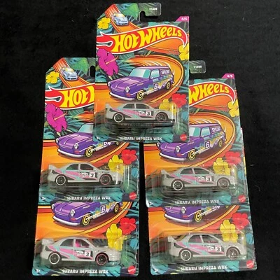 Hot Wheels Pascua/Primavera 2024 Subaru Impreza WRX LOTE DE 5 Foto 1 de 2