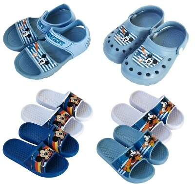 Mickey Mouse Bade Schuhe Clogs Badelatschen Gartenschuhe Sandalen Micky Maus - Bild 1 von 4
