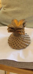 Pineapple Top Paper Weight Felt Bottom 4 X 4 Inches - Picture 1 of 7