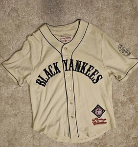 Black Yankees NLBM Negro Leagues Baseball Heritage Jersey Large - Picture 1 of 10