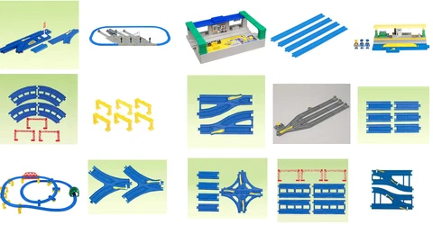Tomy Plarail Trackmaster Plastic Railway Train Tracks Parts Accessories Cover