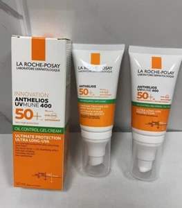 2 x 50ml La Roche-Posay Anthelios SPF50+ ANTI-SHINE Gel Cream~ - Picture 1 of 1