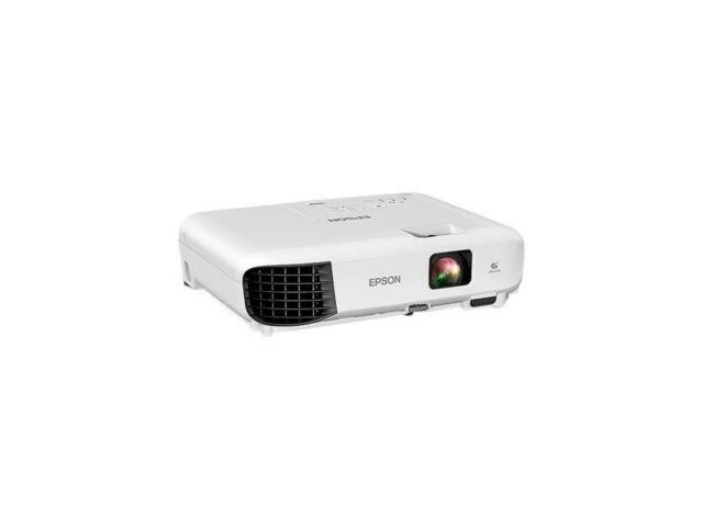 Epson EX3280 3-Chip 3LCD XGA, 3,600, HDMI, Built-in Speaker, 15,000:1 Contrast Ratio Projector - White