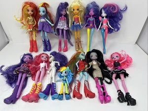 13 My Little Pony Equestria Mädchen Puppen Set LOOK Octavia Melody Sunset Shimmer - Bild 1 von 14