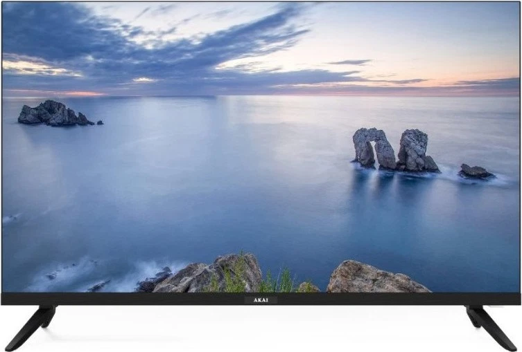 Akai TV 32" HD Ready Display LED DVBT2/S2 Classe E Frameless Nero AKTV328B - Immagine 1 di 1